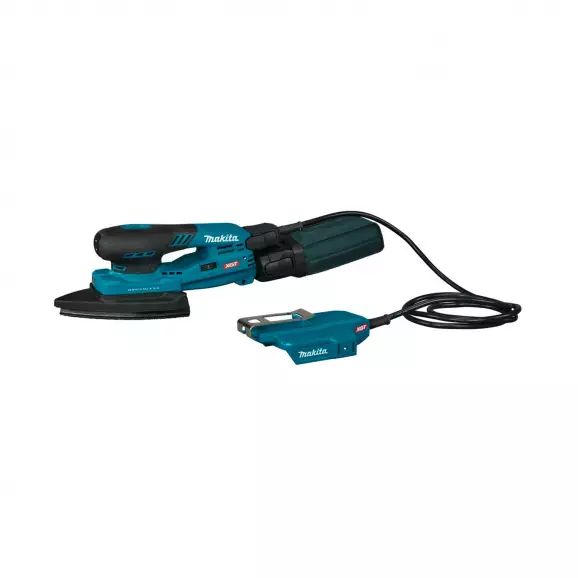 Шлайф вибрационен акумулаторен MAKITA BO006CGZ, 40V, 2.0-8.0Ah, Li-Ion, 6000-10000об/мин, 100x150мм