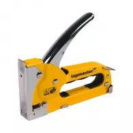 Такер механичен TOPMASTER 4-8мм, за кламери, метален хромиран корпус