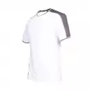 Тениска с къс ръкав NINE WORTHS ANDY XXL, бяла/сива - small, 257338