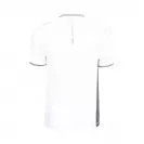 Тениска с къс ръкав NINE WORTHS ANDY XXL, бяла/сива - small, 257340