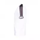Тениска с къс ръкав NINE WORTHS ANDY XXL, бяла/сива - small, 257342