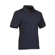 Тениска с къс ръкав NINE WORTHS LEWIS S, синя, с яка