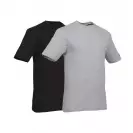 Тениска с къс ръкав NINE WORTHS RACING XL 2броя, сива и черна - small