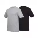 Тениска с къс ръкав NINE WORTHS RACING XXL 2броя, сива и черна - small, 251233