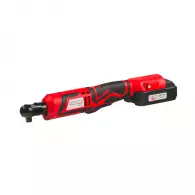 Тресчотка акумулаторна RAIDER RDP-KRW20, 20V, 2.0Ah, Li-Ion, 3/8'', 40Nm