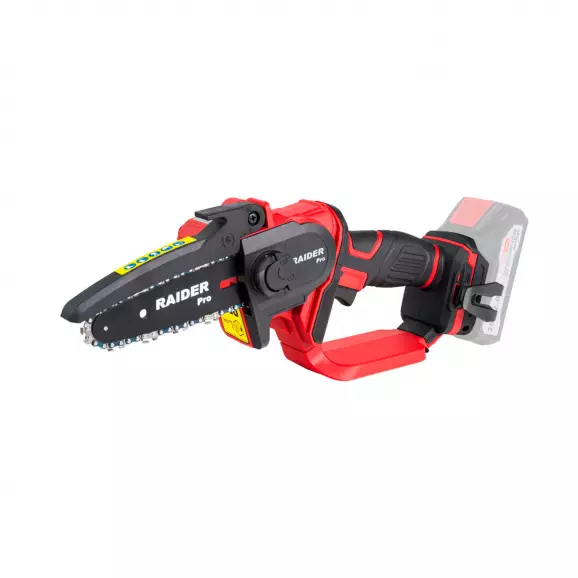 Трион верижен акумулаторен за клони RAIDER RDP-YGP20 Solo, 20V, 1.5-8.0Ah, Li-Ion, 12см