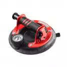 Вендуза единична за плоскости RAIDER 168кг, ф205мм, с манометър - small