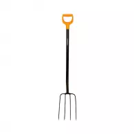 Вила с дръжка FISKARS Solid 1260мм с 4 зъба