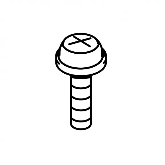 Винт за машини MAKITA M4x12 WR, 9237CB, 9403, BO4900, BO4900V, CE001G, CE002G, CE003G, CE004G ...