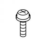 Винт за машини MAKITA M4x12 WR, 9237CB, 9403, BO4900, BO4900V, CE001G, CE002G, CE003G, CE004G ...