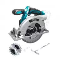 Акумулаторен циркулярен трион DEDRA DED7064, 18V, 2.0-8.0Ah, Li-Ion, ф165мм