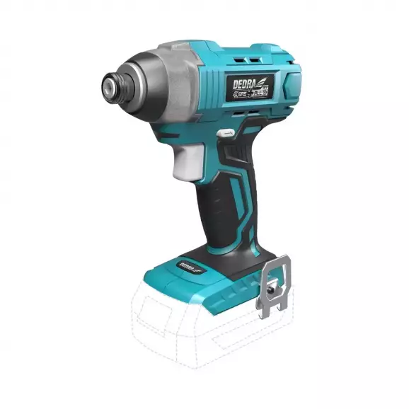 Акумулаторен гайковерт ударен DEDRA DED7045, 18V, 2.0-8.0Ah, Li-Ion, 110Nm