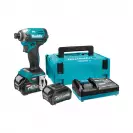 Акумулаторен гайковерт ударен MAKITA TD003GA201, 40V, 2.0Ah, Li-Ion, 1/4