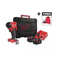 Акумулаторен гайковерт ударен MILWAUKEE M18 FID3MC-502X, 18V, 5.0Ah, Li-Ion, 226Nm, 1/4
