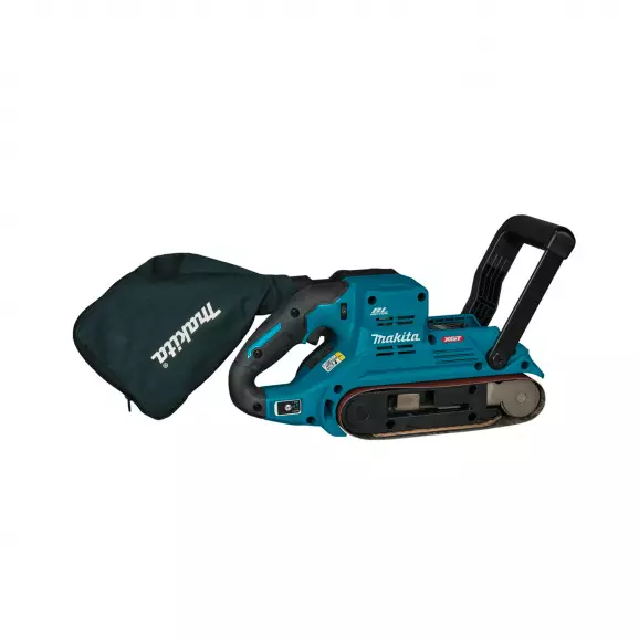 Акумулаторен лентов шлайф MAKITA BS001GZ, 40V, 2.0-8.0Ah, Li-Ion, 120-470м/мин, 76х533мм, безчетков