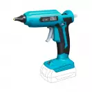 Акумулаторен пистолет за топло лепене DEDRA DED7052, 18V, 2.0-8.0Ah, Li-Ion, 11мм - small