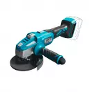 Акумулаторен ъглошлайф DEDRA DED7151, 18V, 2.0-8.0Ah, Li-Ion, ф125мм, безчетков - small