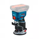 Акумулаторна фреза за кантове BOSCH GKF 18V-8 Solo, 18V, 4.0-12.0Ah, Li-Ion, ф6-8мм,1/4