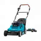 Акумулаторна косачка MAKITA DLM382PT2, 18+18V, 5.0Ah, Li-Ion, 380мм - small