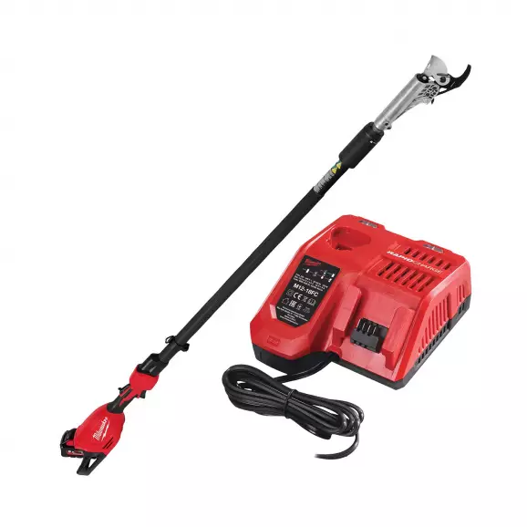 Акумулаторна лозарска телескопична ножица MILWAUKEE M18 BLTS-551, 18V, 5.5Ah, Li-Ion, 44мм