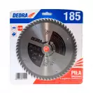 Диск с твърдосплавни пластини DEDRA 185/2.2/20 Z=60, за дървесина - small, 263514