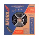 Диск с твърдосплавни пластини DEDRA 190/2.2/30 Z=60, за дървесина - small, 263515