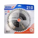 Диск с твърдосплавни пластини DEDRA 210/2.2/30 Z=40, за дървесина - small, 263519