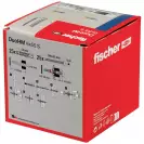 Дюбел за гипсокартон метален метричен винт FISCHER DuoHM 12х55мм, метричен винт TX M6x55 мм, 25бр. в кутия - small, 261248