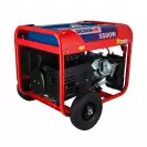 Генератор DEDRA DEGB6500K, 5.5kW, 230/12V, бензинов, монофазен - small, 262251