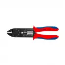 Клещи за кабелни обувки KNIPEX 0.5-6.0мм2, за изолирани и не изолирани обувки, двукомпонентни дръжки - small