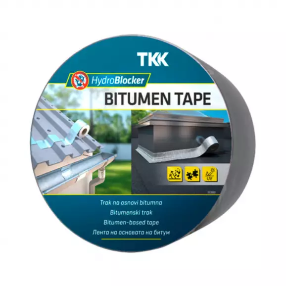 Лента битумна хидроизолираща TKK HydroBlocker 20см/10м, червена