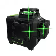 Линеен лазерен нивелир DEDRA 3D, 3 лазерни линии, точност 3mm/10m, автоматично
