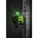 Линеен лазерен нивелир DEDRA 3D, 3 лазерни линии, точност 3mm/10m, автоматично - small, 263456