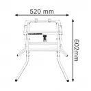 Маса за настолен циркуляр BOSCH GTA 600, за GTS 10 J - small, 264128