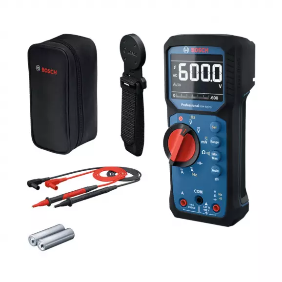 Мултиметър дигитален BOSCH GDM 600-15 + MH1, с магнит