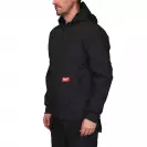 Мъжко яке MILWAUKEE SJ BL размер XL, черно, с качулка - small, 261663