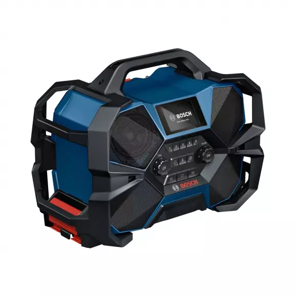 Радиоприемник акумулаторен BOSCH GPB 18VH-6 SRC, 230V, 12V/18V, 2.0-6.0Ah, Li-Ion, Bluetooth