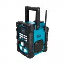 Радиоприемник акумулаторен DEDRA DED7006BT, 18V, 230V, 2.0-8.0Ah, Li-Ion, Bluetooth - small, 260982