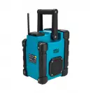 Радиоприемник акумулаторен DEDRA DED7006BT, 18V, 230V, 2.0-8.0Ah, Li-Ion, Bluetooth - small, 260983