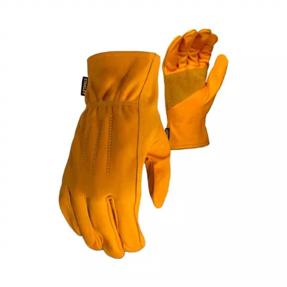 Ръкавици STANLEY SY740L Premium Cowhide Glove, с пет пръсти