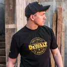 Шапка с козирка DEWALT Oakdale Baseball Cap, черна - small, 260920