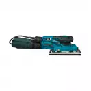 Шлайф вибрационен акумулаторен MAKITA BO007CGZ, 40V, 2.0-8.0Ah, Li-Ion, 6000-12000об/мин, 93x185мм, безчетков - small, 258228