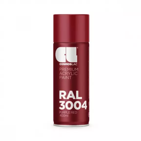 Спрей боя COSMOS LAC RAL 3004 400мл, №464
