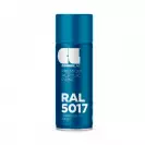 Спрей боя синьо COSMOS LAC RAL 5017 400мл, №341 - small