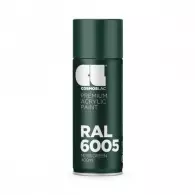 Спрей боя тъмно зелен COSMOS LAC RAL 6005 400мл, №314