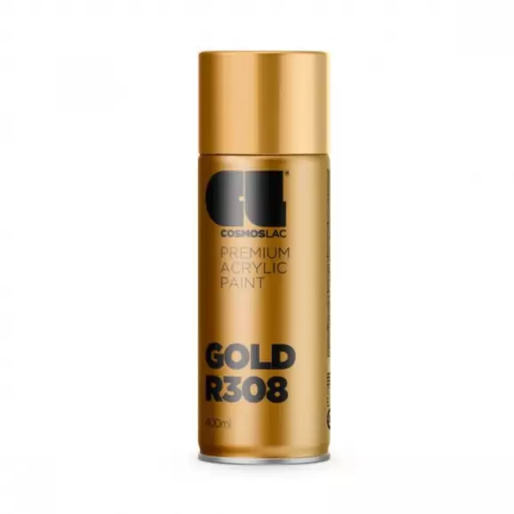 Спрей златист COSMOS LAC R308 400мл, R308 