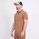 Тениска с къс ръкав NINE WORTHS CHUCK XL, camel - small, 282699