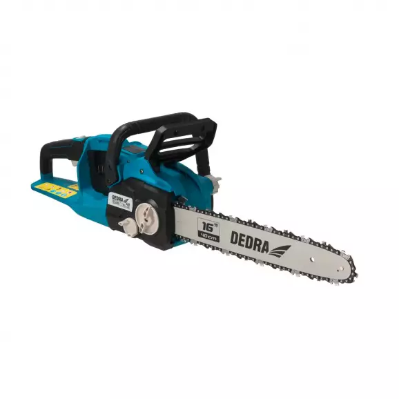 Трион верижен акумулаторен DEDRA DED7195V, 18+18V, 2.0-8.0Ah, Li-Ion, 40cм