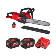 Трион верижен акумулаторен MILWAUKEE M18 FCHS-122, 18V, 12Ah, Li-Ion, 40cм, безчетков