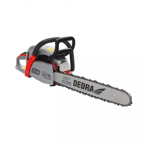 Трион верижен бензинов DEDRA DED8713, 65см3, 3.9к.с, 2.9kW, 50см